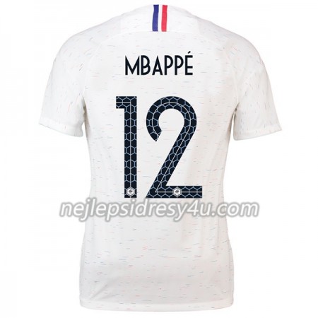 Fotbalový Dres Francie Mbappe 12 Dámské Venkovní MS 2018